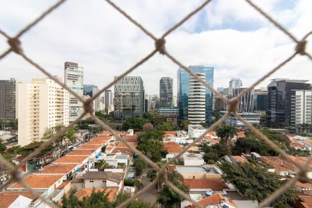 Vista da Sala de apartamento para alugar com 2 quartos, 72m² em Vila Nova Conceição, São Paulo