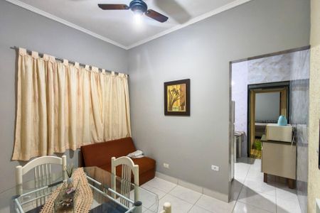 Sala de casa para alugar com 3 quartos, 75m² em Vila Tupi, Praia Grande