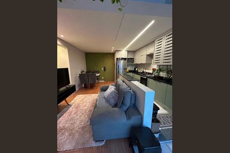 Sala de apartamento à venda com 2 quartos, 51m² em São Pedro, Osasco