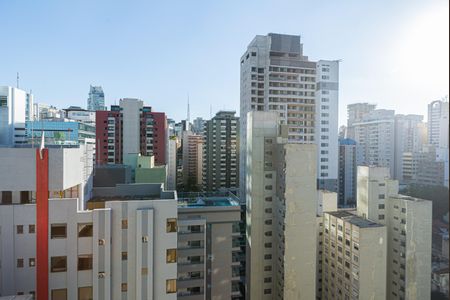Vista do Quarto de kitnet/studio à venda com 1 quarto, 29m² em Bela Vista, São Paulo