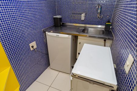 Cozinha de kitnet/studio à venda com 1 quarto, 29m² em Bela Vista, São Paulo