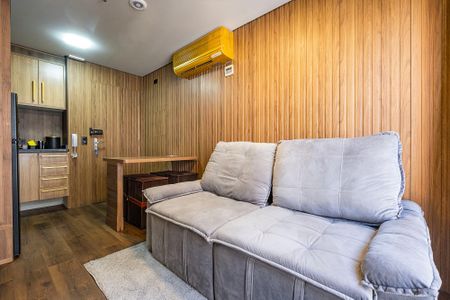 Sala/Cozinha de apartamento para alugar com 1 quarto, 28m² em Jardim Paulista, São Paulo