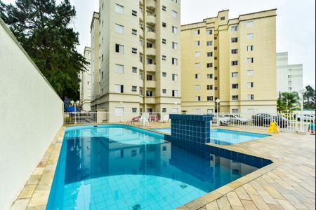 Área comum - Piscina de apartamento para alugar com 2 quartos, 48m² em Demarchi, São Bernardo do Campo