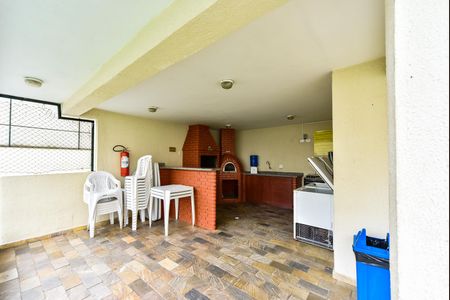 Área comum - Churrasqueira de apartamento para alugar com 2 quartos, 48m² em Demarchi, São Bernardo do Campo