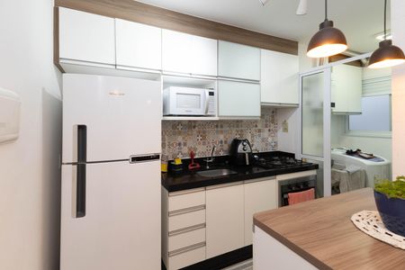 Cozinha - Armários de apartamento para alugar com 2 quartos, 47m² em Parque Vitoria, São Paulo