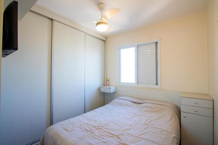 Quarto 1 - Suíte de apartamento à venda com 2 quartos, 60m² em Vila Valparaíso, Santo André