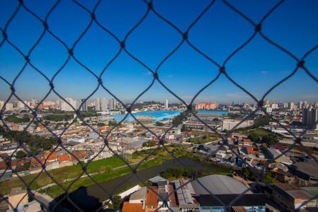 Vista da varanda de apartamento à venda com 2 quartos, 60m² em Vila Valparaíso, Santo André