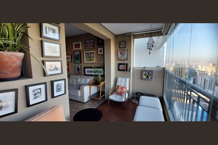 Varanda de apartamento à venda com 2 quartos, 53m² em Bela Vista, São Paulo
