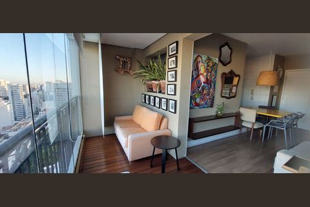 Varanda de apartamento à venda com 2 quartos, 53m² em Bela Vista, São Paulo