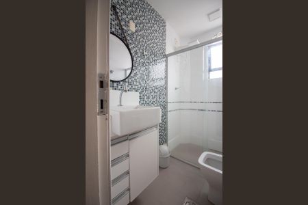 Banheiro Social de apartamento para alugar com 3 quartos, 90m² em Ouro Preto, Belo Horizonte