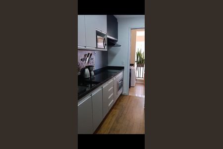 Cozinha de apartamento à venda com 1 quarto, 39m² em Taguatinga, Brasília