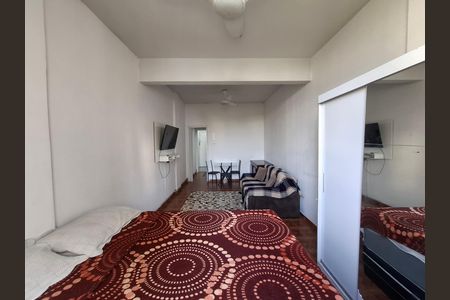 Sala/Quarto  de apartamento para alugar com 1 quarto, 40m² em Centro, Rio de Janeiro