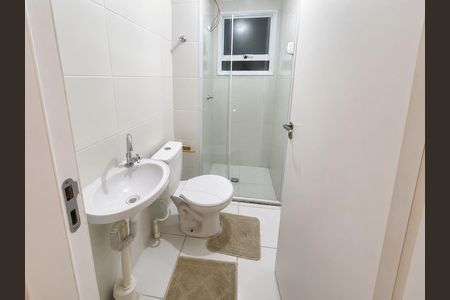 Banheiro de apartamento para alugar com 2 quartos, 51m² em Jardim Topazio, São José dos Campos