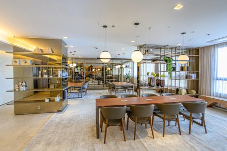Apartamento para alugar com 42m², 1 quarto e sem vaga Apartamento para alugar com 42m², 1 quarto e sem vagaÁrea comum - Salão de festas