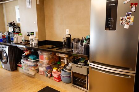 Cozinha de apartamento à venda com 2 quartos, 48m² em Centro, Osasco