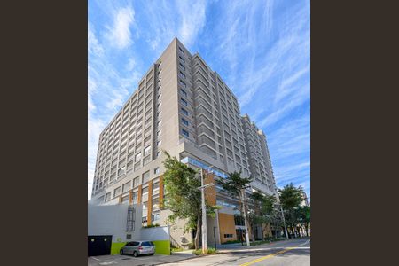 Fachada de apartamento para alugar com 1 quarto, 42m² em Indianópolis, São Paulo