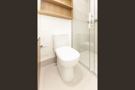 Banheiro de apartamento para alugar com 1 quarto, 42m² em Indianópolis, São Paulo