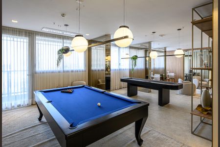 Apartamento para alugar com 42m², 1 quarto e sem vaga Apartamento para alugar com 42m², 1 quarto e sem vagaÁrea comum - Salão de jogos