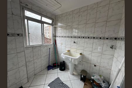 Área de Serviço de apartamento para alugar com 2 quartos, 68m² em Vila Valenca, São Vicente