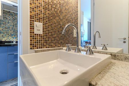 Studio para alugar com 24m², 1 quarto e sem vaga Studio para alugar com 24m², 1 quarto e sem vagaBanheiro
