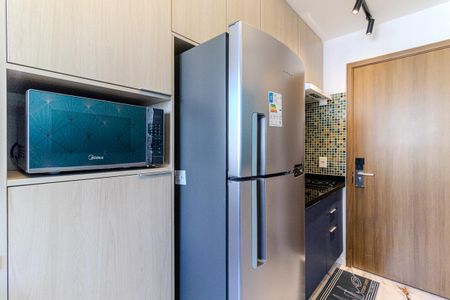 Studio para alugar com 24m², 1 quarto e sem vaga Studio para alugar com 24m², 1 quarto e sem vagaCozinha