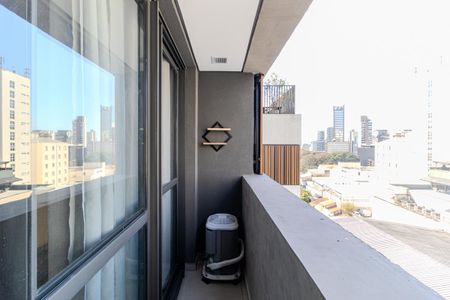Studio para alugar com 24m², 1 quarto e sem vaga Studio para alugar com 24m², 1 quarto e sem vagaVaranda