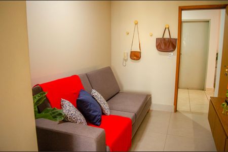Sala de apartamento para alugar com 1 quarto, 58m² em Setor Central, Goiânia