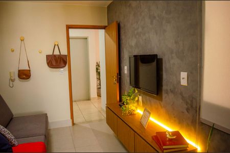 Sala de apartamento para alugar com 1 quarto, 58m² em Setor Central, Goiânia