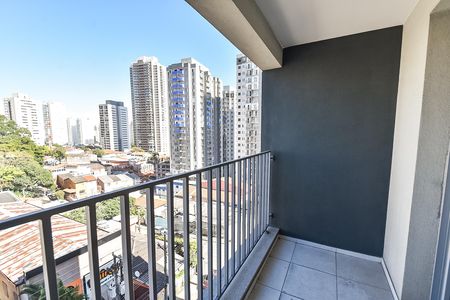 Studio à venda com 26m², 1 quarto e sem vagaVaranda