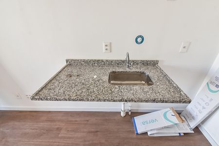 Cozinha de kitnet/studio para alugar com 1 quarto, 26m² em Cursino, São Paulo