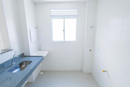 Cozinha de apartamento à venda com 2 quartos, 45m² em Paquetá, Belo Horizonte