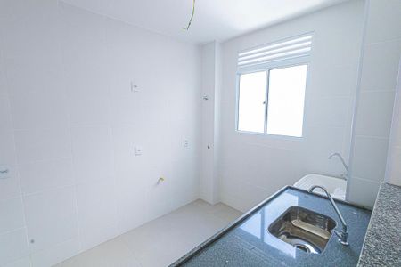 Cozinha de apartamento à venda com 2 quartos, 45m² em Paquetá, Belo Horizonte