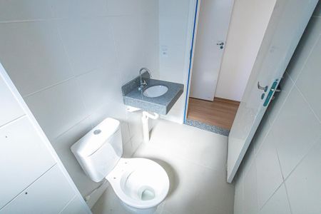 Suite de apartamento à venda com 2 quartos, 45m² em Paquetá, Belo Horizonte