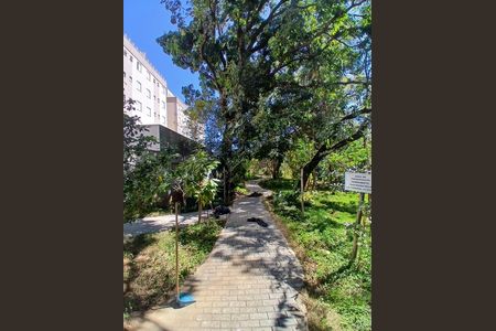 Area verde condominio de apartamento à venda com 2 quartos, 45m² em Paquetá, Belo Horizonte