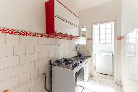 Cozinha de apartamento para alugar com 1 quarto, 53m² em Vila Buarque, São Paulo
