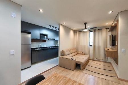 Sala de apartamento para alugar com 2 quartos, 44m² em Jardim Ibirapuera, Campinas