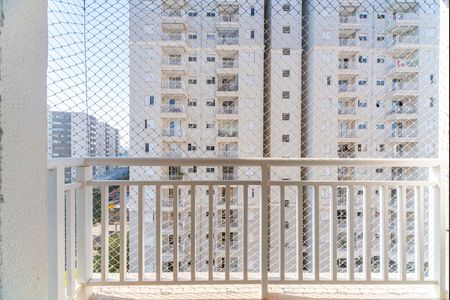 Varanda da Sala de apartamento para alugar com 1 quarto, 38m² em Santa Terezinha, Santo André
