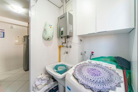 Área de Serviço de apartamento para alugar com 1 quarto, 38m² em Santa Terezinha, Santo André