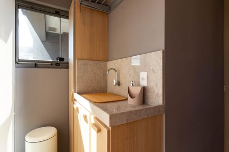 Varanda de apartamento para alugar com 1 quarto, 50m² em Perdizes, São Paulo
