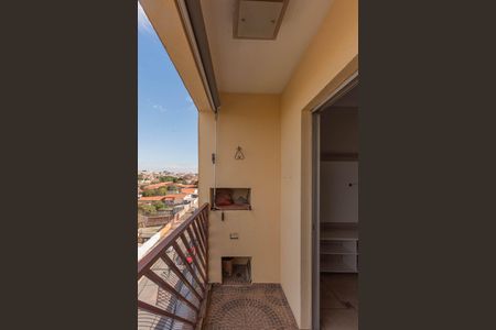 Varanda da sala de apartamento para alugar com 3 quartos, 90m² em Jardim Campos Eliseos, Campinas