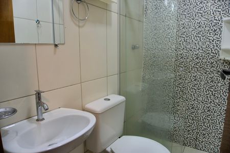 Studio para alugar com 30m², 1 quarto e sem vaga Studio para alugar com 30m², 1 quarto e sem vagaBanheiro