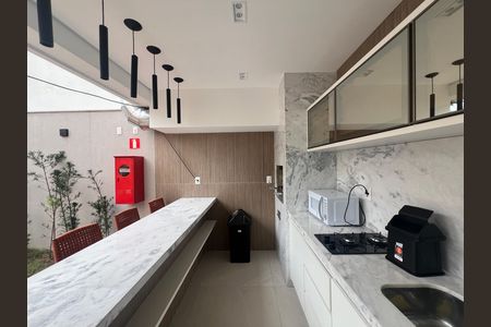 Área comum - Churrasqueira de apartamento para alugar com 2 quartos, 56m² em Serrano, Belo Horizonte