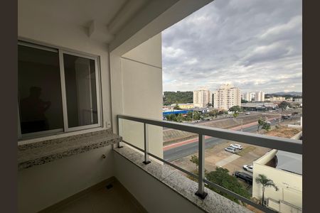 Varanda da Sala de apartamento para alugar com 2 quartos, 56m² em Serrano, Belo Horizonte
