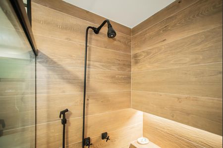 Studio para alugar com 37m², 1 quarto e sem vaga Studio para alugar com 37m², 1 quarto e sem vagaBanheiro