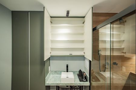Studio para alugar com 37m², 1 quarto e sem vaga Studio para alugar com 37m², 1 quarto e sem vagaBanheiro