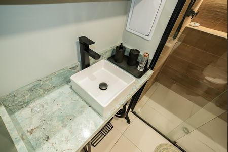 Studio para alugar com 37m², 1 quarto e sem vaga Studio para alugar com 37m², 1 quarto e sem vagaBanheiro