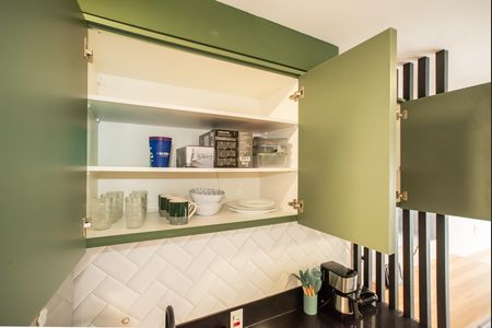 Studio para alugar com 37m², 1 quarto e sem vaga Studio para alugar com 37m², 1 quarto e sem vagaCozinha
