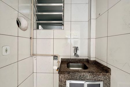 Cozinha de kitnet/studio à venda com 1 quarto, 34m² em Copacabana, Rio de Janeiro