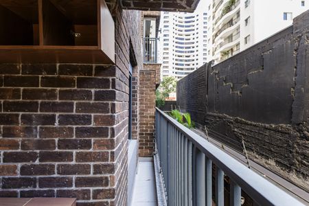 Varanda de apartamento para alugar com 1 quarto, 32m² em Indianópolis, São Paulo