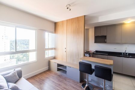 Sala  de apartamento para alugar com 1 quarto, 43m² em Melville Empresarial Ii, Barueri